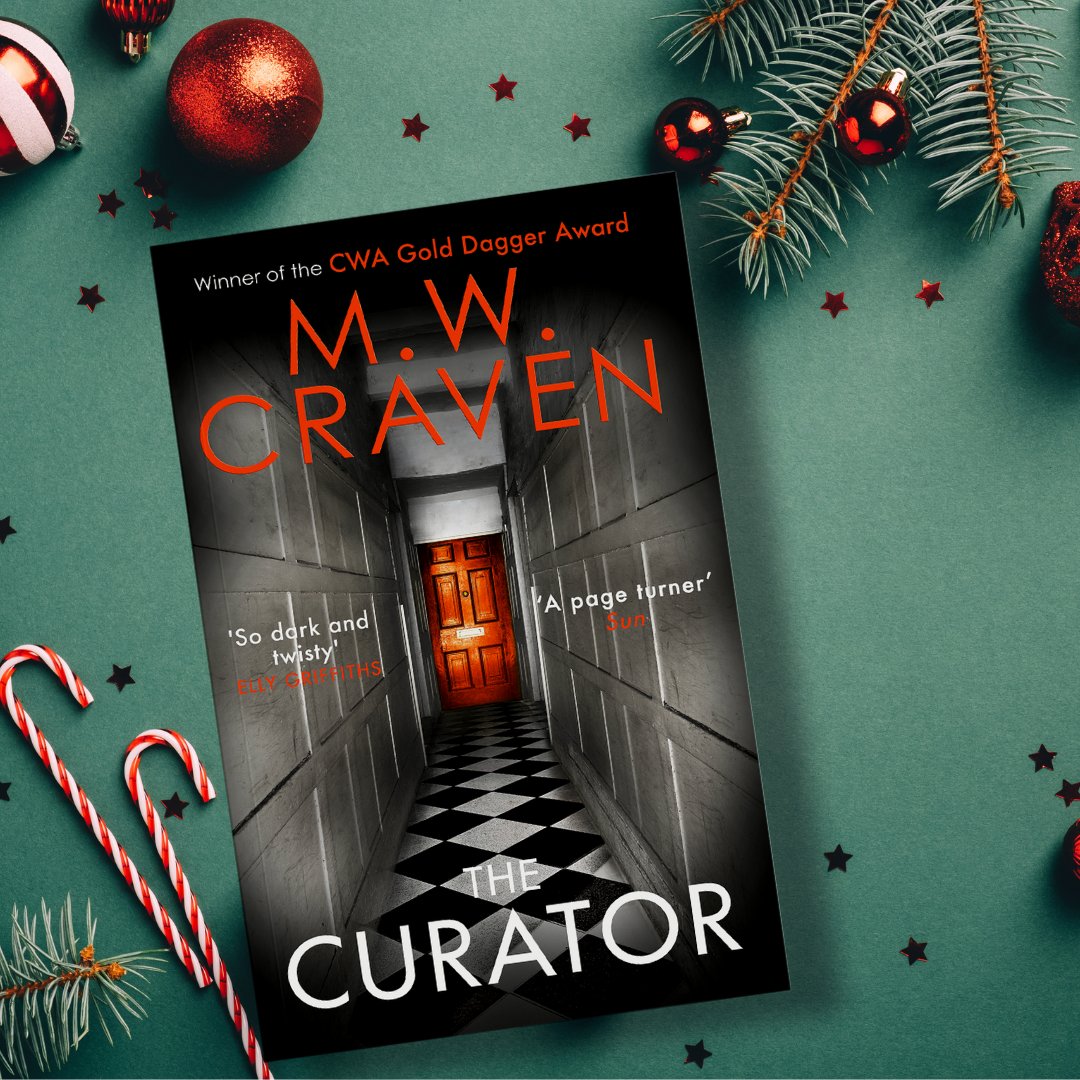 To end our bumper advent countdown, we have five copies of the Die Hard of Christmas books* The Curator! To be in with a chance, follow us, <a href="/MWCravenUK/">M.W. Craven</a> and <a href="/TheCrimeVault/">The Crime Vault</a>, leave a comment below, and retweet. *It's set at Christmas, so it counts! 
(Closes 12pm 26 Dec. UK only)