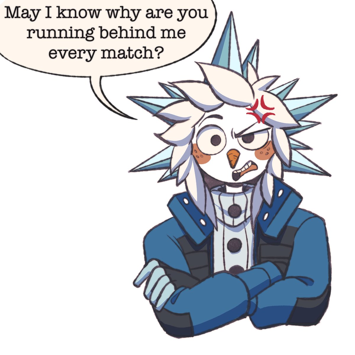 SUNSPOT_SNOW's tweet image. Cold Fusion noticed Sunspot&apos;s sus behaviour recently... 🤨

Noticed @Doomed_Star_ funny post and decided to let one of my friends to draw the idea with Sunspot and Cold fusion ☀️💞❄️
#Sunspot #ColdFusion #FortniteArt