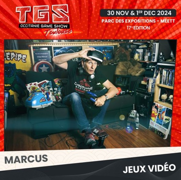Marcuszeboulet's tweet photo. Trop content de vous retrouver ce week-end mes ptizamis toulousains pour le #ToulouseGameShow by @TGSevenements ! Un évènement cher à mon petit cœur de geek puisque c'est le tout premier salon auquel j'ai été invité, il y a plus de quinze ans ! 
Depuis, le salon a pris une ampleur considérable, ce qui le met sur pied d'égalité avec les plus grands comme la Paris Games week ou Japan expo ! Chapeau les gars !👍