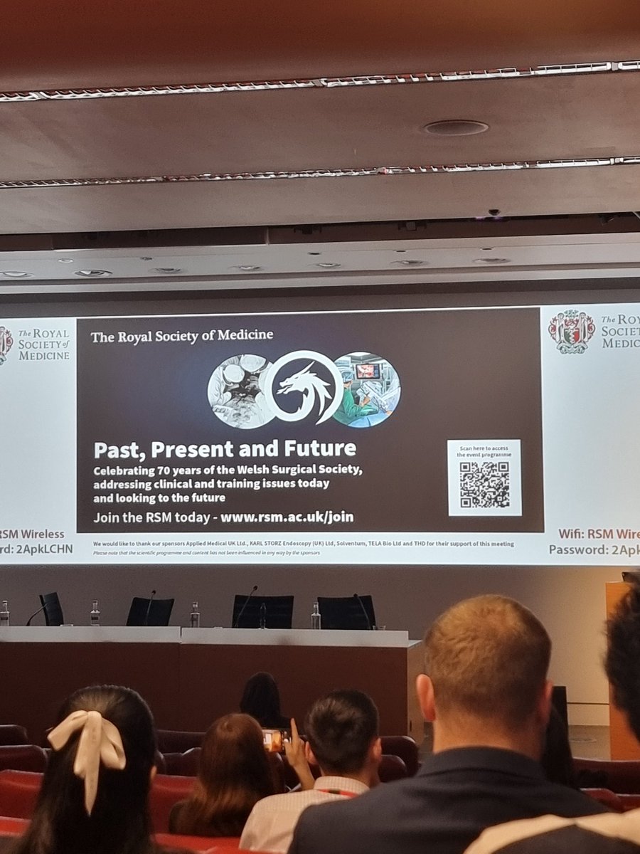 Fantastic 2 days Welsh Surgical Society Meeting. Great lectures and presentation. Lookimg forward attending again.