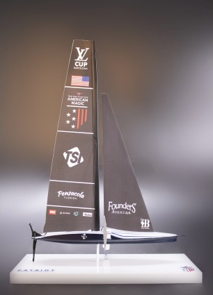 American Magic (@amermagicteam) on Twitter photo Abordage x Patriot AC75: A Gift That Captures the Spirit of Innovation.
Celebrate the cutting-edge design and unwavering determination of American Magic’s pursuit of the America's Cup. Abordage’s handcrafted AC75 Patriot Desk Model and Half Hull are not just replicas—they embody Abordage x Patriot AC75: A Gift That Captures the Spirit of Innovation.
Celebrate the cutting-edge design and unwavering determination of American Magic’s pursuit of the America's Cup. Abordage’s handcrafted AC75 Patriot Desk Model and Half Hull are not just replicas—they embody