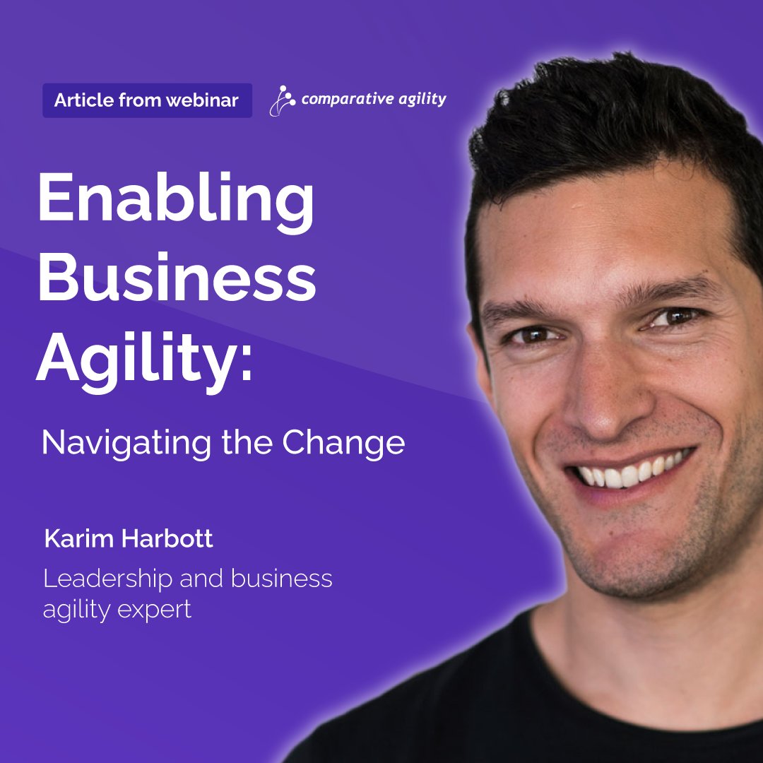 Adaptability, not strength, drives success.   
Dive into insights from our article inspired by the recent webinar with <a href="/KarimHarbott/">Karim Harbott</a>. Learn how leadership, culture, and governance drive resilience and innovation in times of rapid change.

💡 bit.ly/3BFwifb

#agility