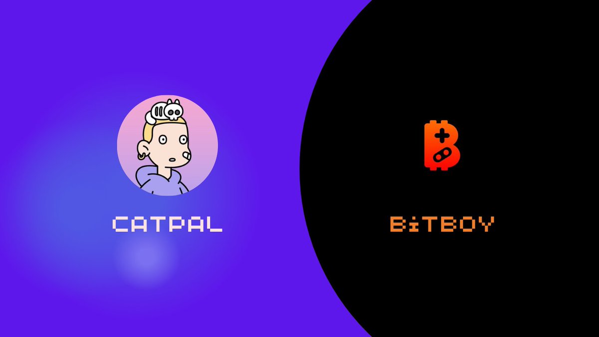Super stoked to announce this long-overdue collab with <a href="/BitboyOne/">BitBoy</a>. What sparks are we gonna see fly? Where's the future headed? We're betting on a future that's unreal, and it's gonna be lit for every single CatPal holder. You hyped? Big moves coming real soon, keep your peepers