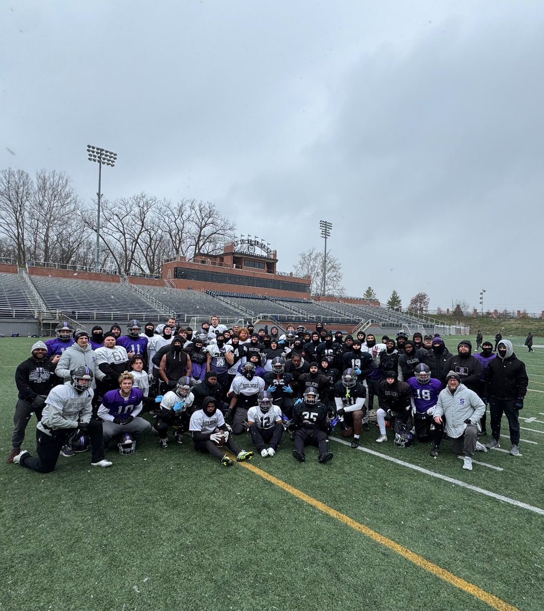 Thank you <a href="/ButlerUFootball/">Butler Football</a> for letting us use your facilities for practice today ! #BrickByBrick