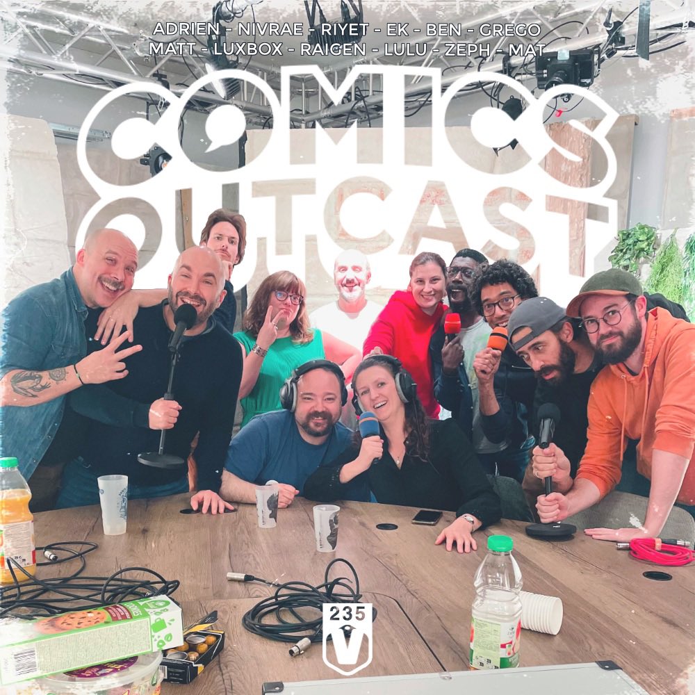 📣 Good News, Comics Outcast 235 est là ! 🎂

🎶 Happy Birthday ! 🎶
10 (DIX) ans, ça paraît fou 😱. 
Merci aux auditeurs, à la commu du VHS et au Crew qui ont tous rendu cela possible !

On repart pour 10 ans de +, avec toi ? ❤️

Sur vos plateformes habituelles &amp; lien dessous 👇