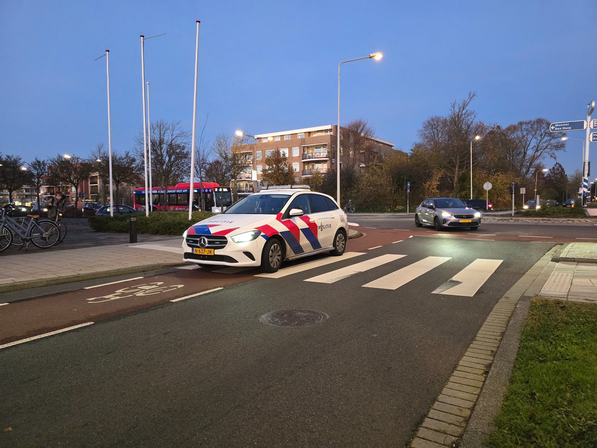 Dame aangereden op fiets in 's-Gravenzande