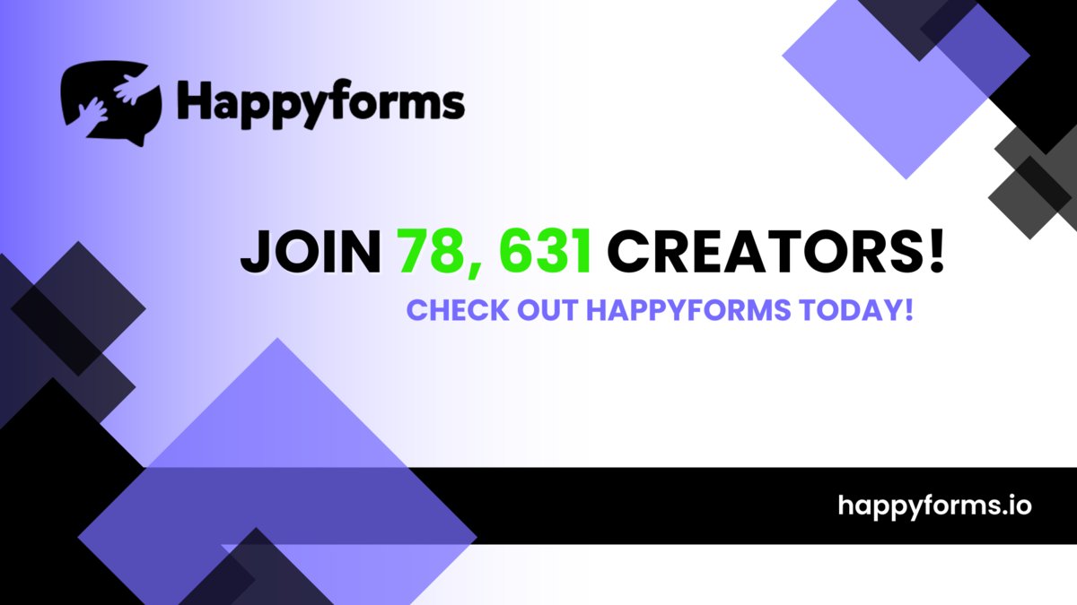 Happyforms_wp's tweet photo. Join 78, 631 users! 

Check Us Out: https://t.co/r1t3stA0fu 
Check Our Channel: https://t.co/qaM9ZnN3ju 
Check Our Facebook: https://t.co/U6l9netta2 
Check Our Quora: https://t.co/Xzby8Me5ED 

#WordPress #WordPressPlugins #FormBuilder #Happyforms #Happyforms_wp https://t.co/dDndRJC9Lx