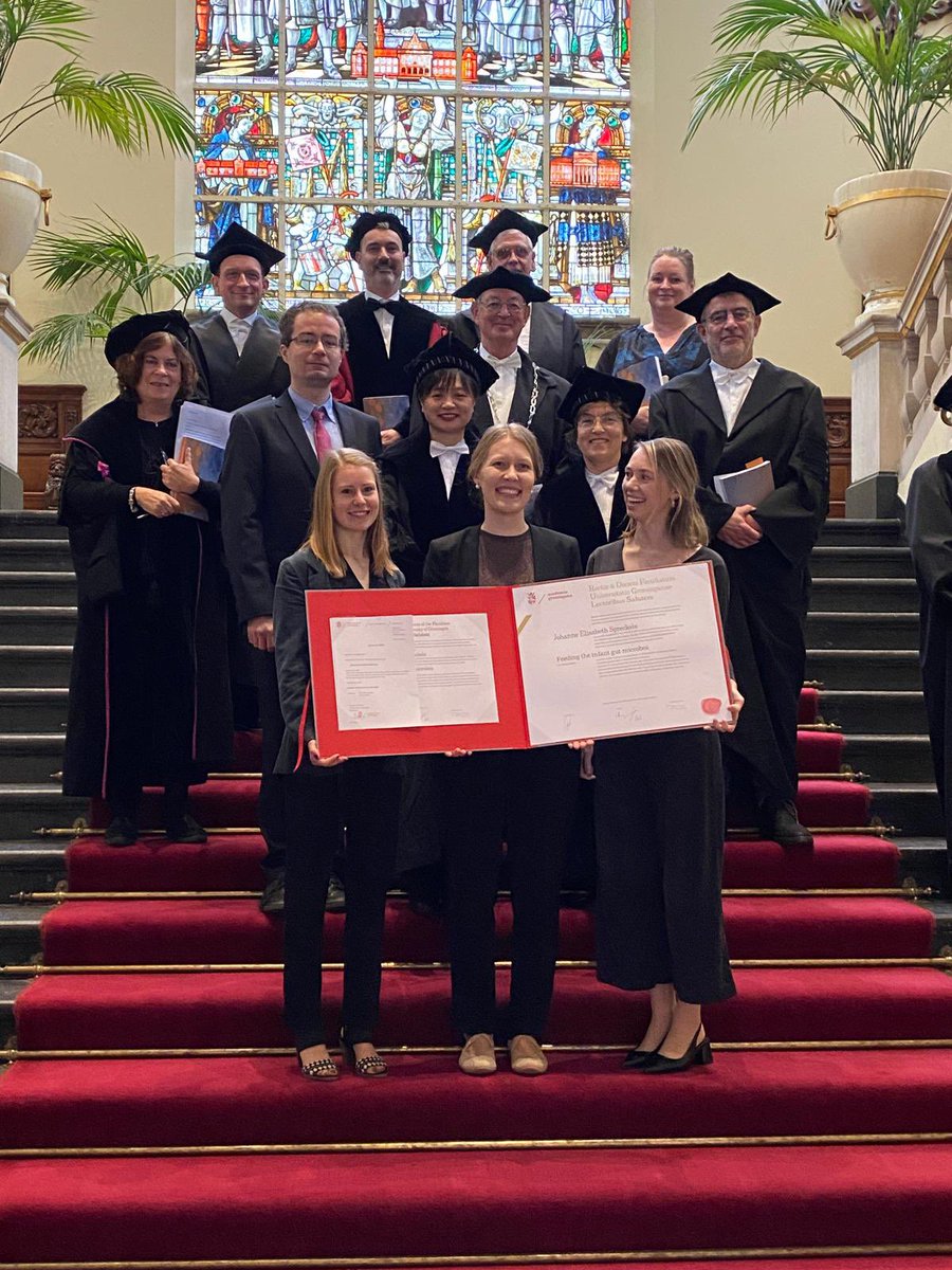 A.Zhernakova (@sashazhernakova) on Twitter photo So happy and proud of Dr. Johanne Spreckels @spreckelsje, who defended her PhD thesis “Feeding the gut microbes” today! Johanne’s defense is the first in the LLNEXT team, it’s a huge milestone for all of us, <a href="/GroMicrobiome/">groningen_microbiome</a>, <a href="/UMCGgenetica/">UMCG Genetica</a>. Co-supervised by <a href="/jingyuan_fu/">Jingyuan Fu</a>, <a href="/RGacesa/">Ranko Gacesa</a> So happy and proud of Dr. Johanne Spreckels @spreckelsje, who defended her PhD thesis “Feeding the gut microbes” today! Johanne’s defense is the first in the LLNEXT team, it’s a huge milestone for all of us, <a href="/GroMicrobiome/">groningen_microbiome</a>, <a href="/UMCGgenetica/">UMCG Genetica</a>. Co-supervised by <a href="/jingyuan_fu/">Jingyuan Fu</a>, <a href="/RGacesa/">Ranko Gacesa</a>