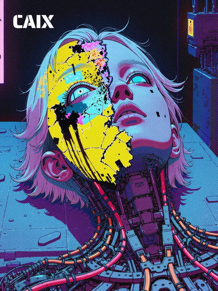 caixverse's tweet photo. "Failed..."
#AI #AIart #Artwork #story #cyberpunk #cyberkinetic https://t.co/KjccBwawwA
