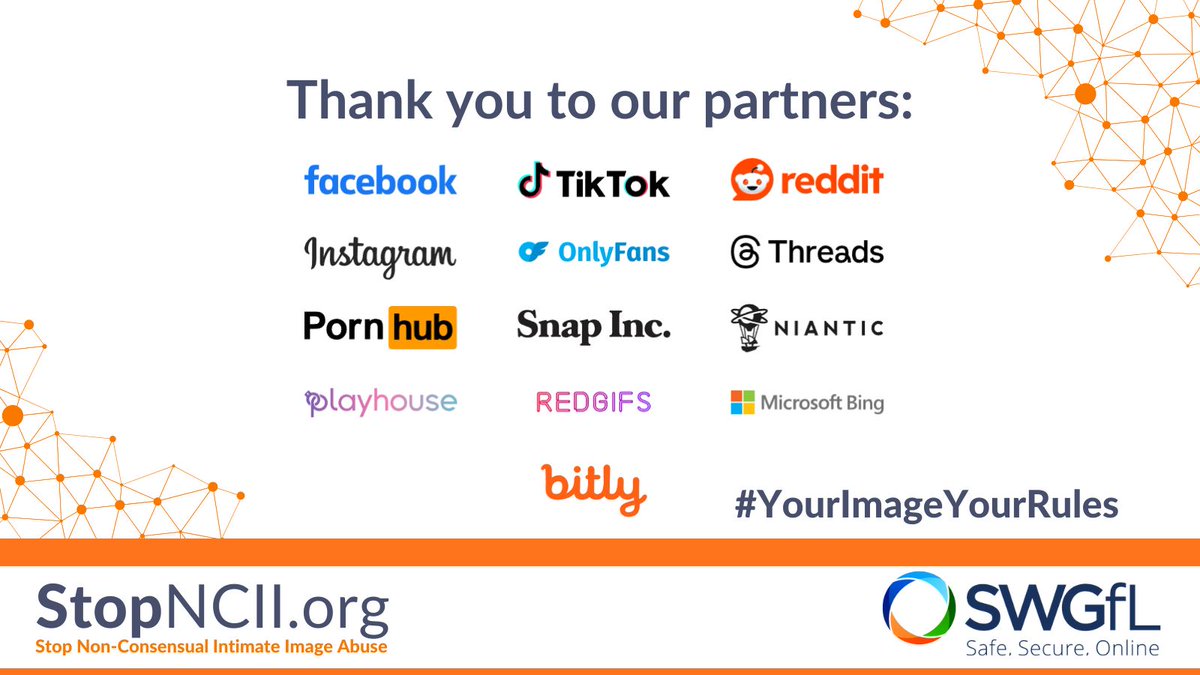 StopNCIIorg's tweet photo. https://t.co/DhSTQmec4u is protecting over 1,000,000 images around the world. With the support of industry partners and NGOs, we’re continuing to prevent non-consensual intimate image sharing on a global scale. #YourImageYourRules https://t.co/EDbWY1MNTb