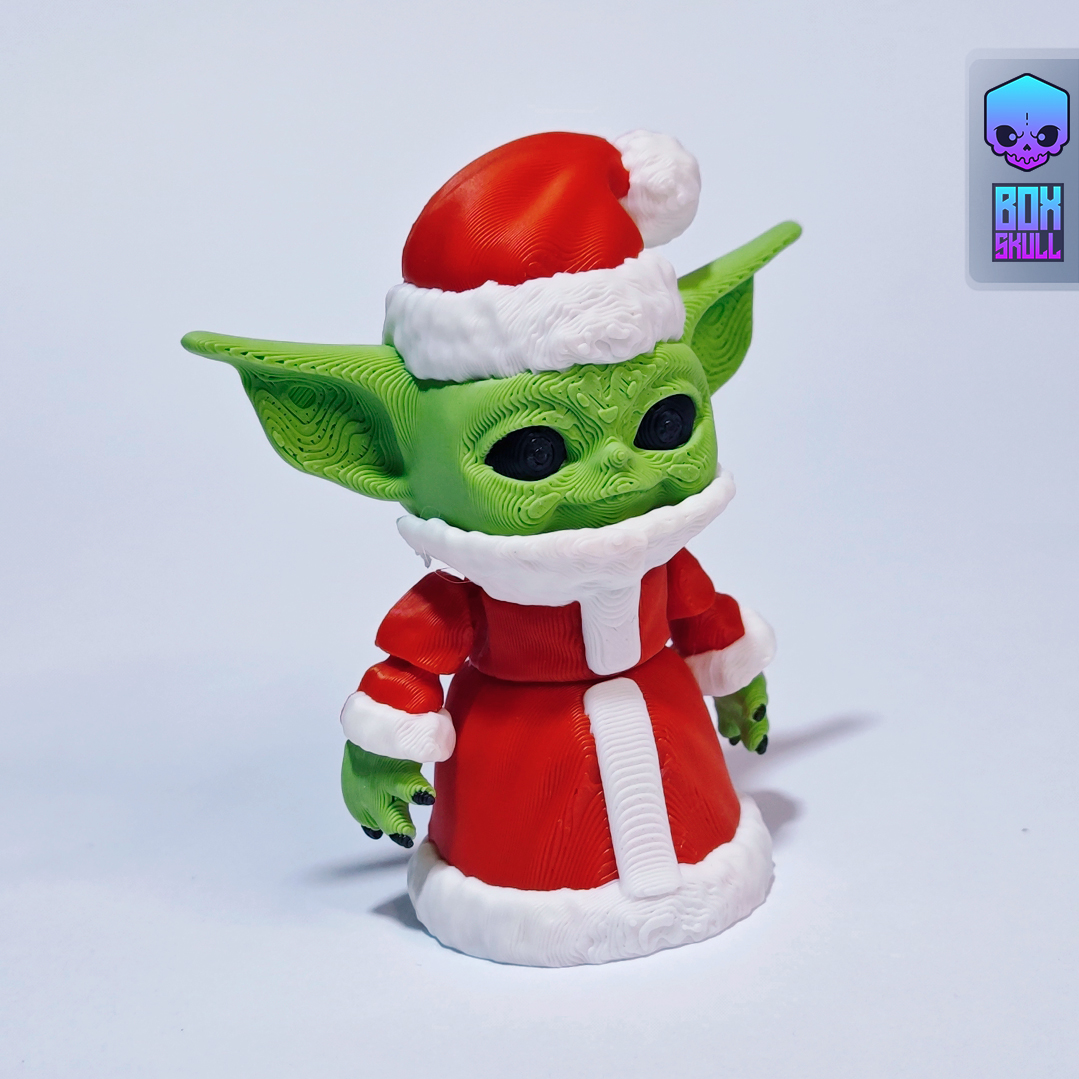 BoxSkull3D's tweet photo. FLEXI - CHRISTMAS GROGU
New designs available on @Cults3D 

https://t.co/FGt9C9U6Xs

#boxskull #animalprint #cults #stl #prints #print3d #babyyoda #cults3d #StarWars  #toys #Yoda  #bambulab #Christmas https://t.co/Rvs5deoJ1J