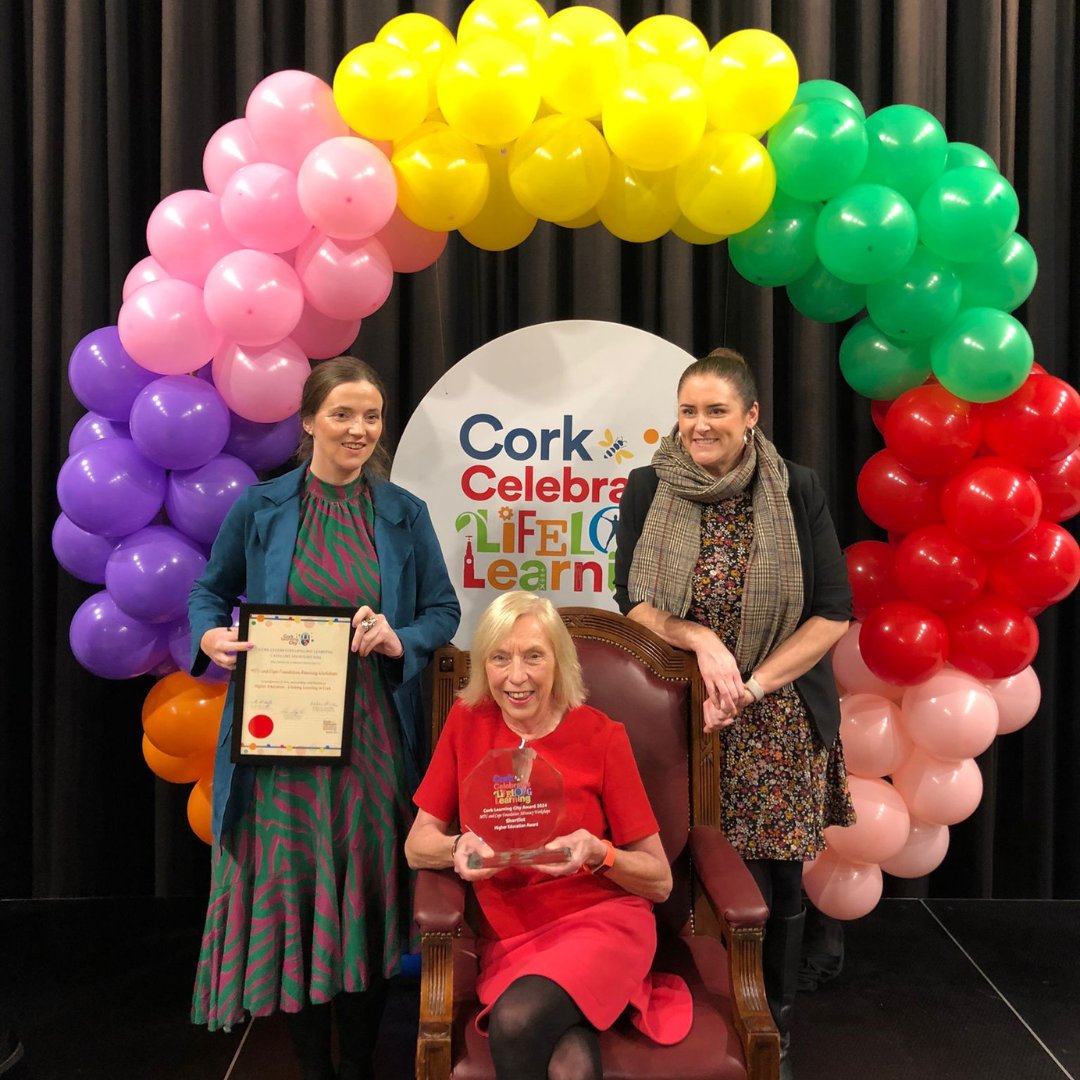 MTU_ie's tweet photo. The MTU School of Humanities, in partnership with Cope Foundation, is proud to have been shortlisted for a Learning City Award, recognizing their decade-long commitment to providing Advocacy workshops.
#MTU #CopeFoundation #corklearningcity https://t.co/QbwhZcPIqJ