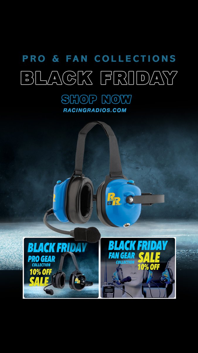 Fan Scanners &amp; Headsets, 10% off Entire Order!  Let us know if you guys have any questions! #racingislife #NASCAR #IMSA #Indycar #BlackFriday 
racingradios.com/collections/ra…