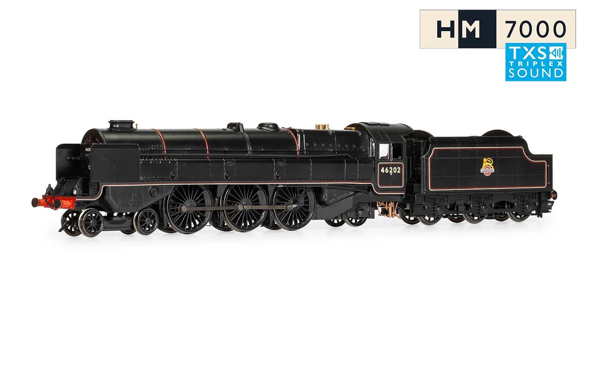 AidansRailways's tweet photo. 🎄 BR, Princess Royal Class 'The Turbomotive', 4-6-2, 46202 - Era 4 (Sound Fitted) 🎄
🎅 Buy yours here 👉 : https://t.co/dXDZklvLk1  🎁

#xmas #xmas2024 #xmasgifts #christmasgifts #BlackFriday https://t.co/g2hVI8IxxN