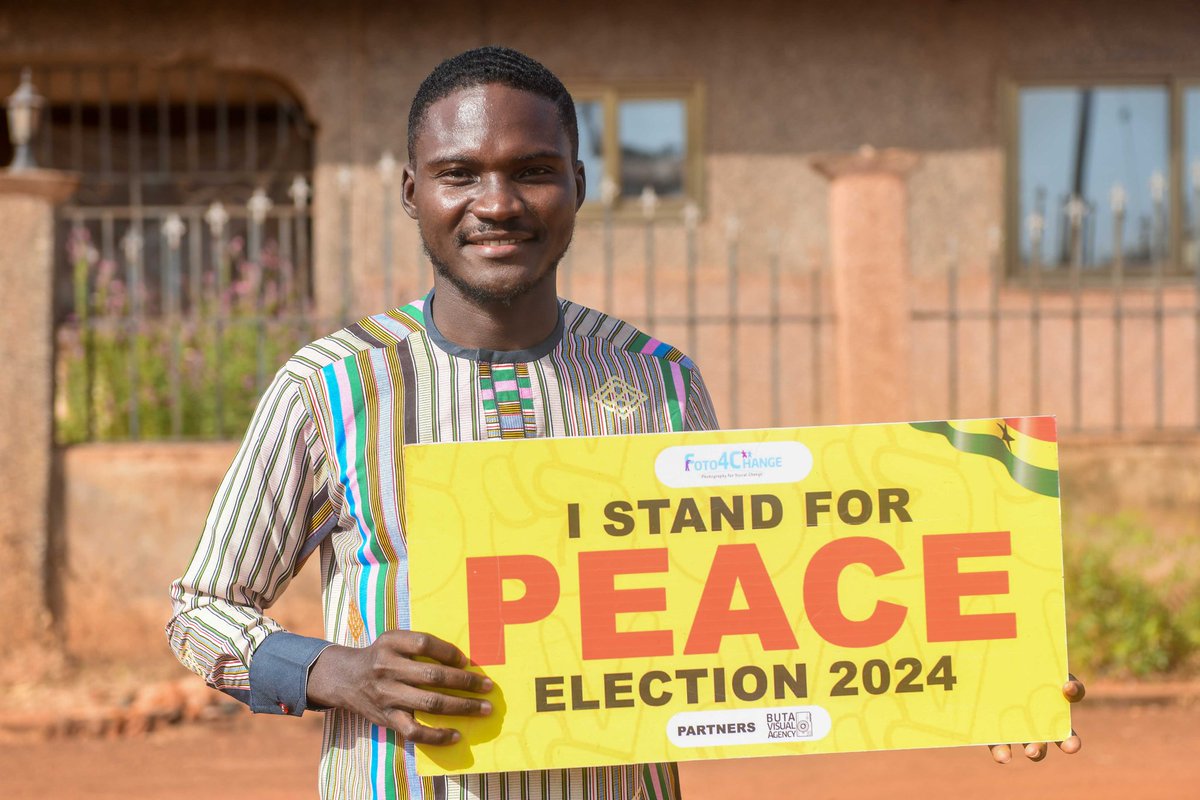 My name is Seidu Abdul Hakim Wumpini, a proud member of the Triple S Foundation. As the 2024 elections draw near, I urge all Ghanaians to embrace peace and unity. Let’s reject violence and work together to build a stronger, united Ghana.

Photo credit - Samuel Yayra Banahene