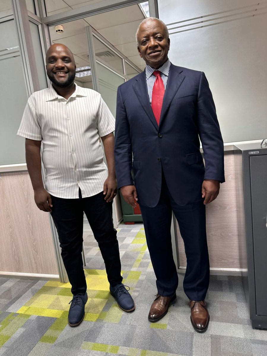 Thanks Rt. Hon <a href="/AmamaMbabazi/">Amama Mbabazi</a>  for hosting today at your office