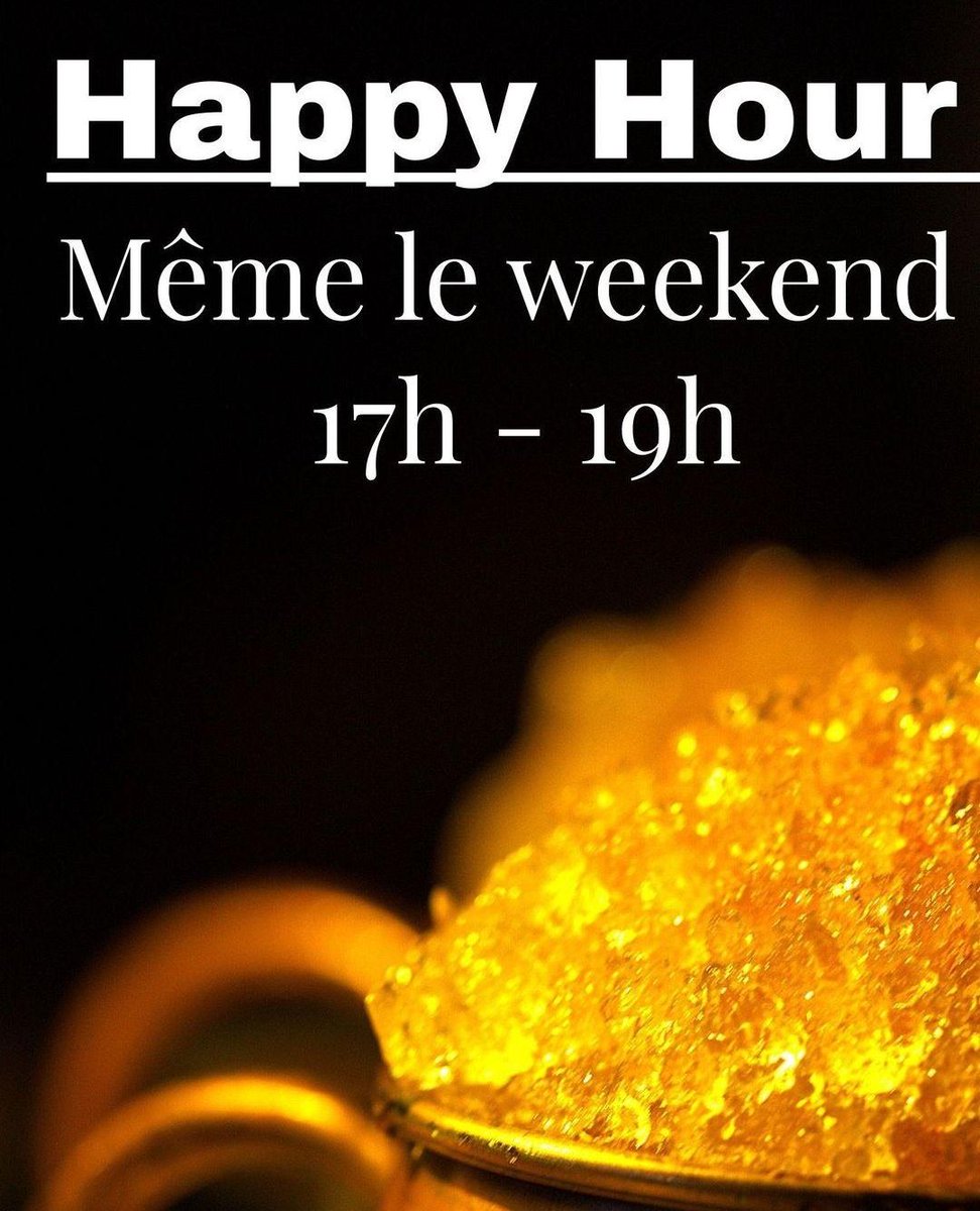 BarBootlegger's tweet image. Happy Hour⁠
Tous les jours, même le weekend ⁠
17h à 19h⁠
⁠
Cocktail à 13$⁠
Bière et cidre en pinte à 5$⁠
Huitres à 1$⁠
_________________________⁠
Happy hour⁠
Every day, even on weekend ⁠
5 p.m. to 7 p.m.  ⁠
⁠
Cocktail at $13⁠
beer &amp;amp; cider at $5⁠
Oysters for $1⁠
⁠