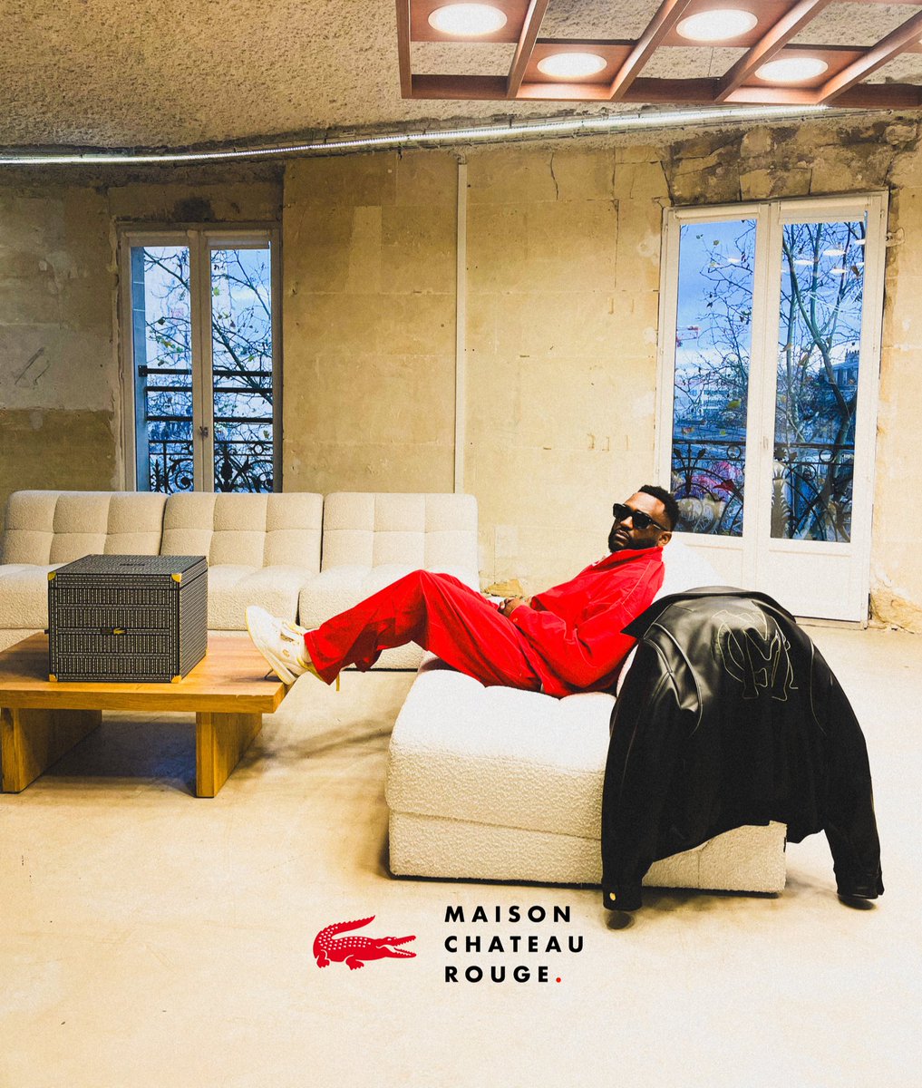 general_mactyer's tweet photo. MAISON CHÂTEAU ROUGE x LACOSTE. 🐊🌍 https://t.co/Jv6v1mqDAQ