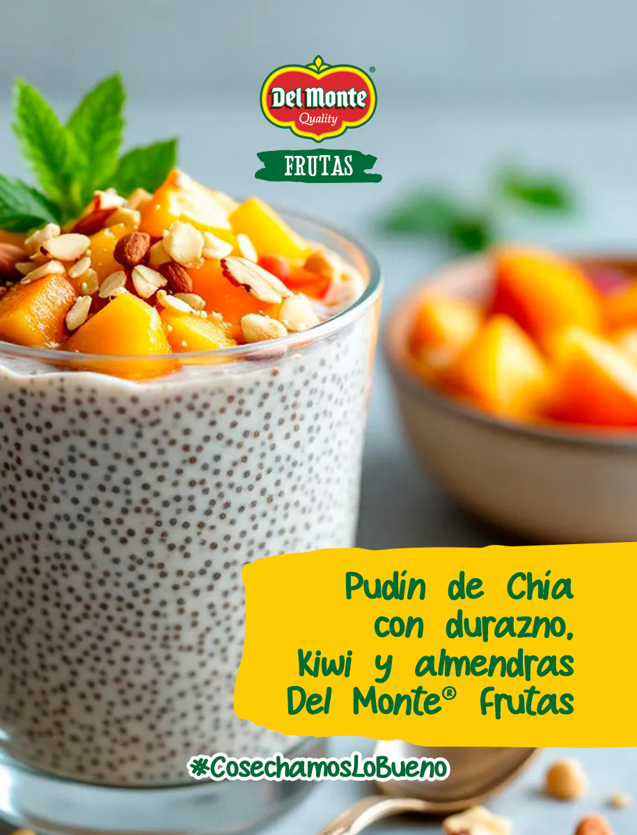 ¿Buscas un postre saludable? Aquí te tenemos la solución: Pudín de Chía con durazno, kiwi y almendras

delmontefrutas.mx/project/pudin-…

#comida  #Receta  #recetasfaciles  #comidacasera  #comidasana  #recetas  #recetasfaciles  #food   #cocina #recetassaludables  #saludable  #foodie