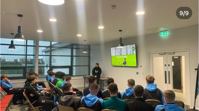 SamRalph26's tweet image. Great day of learning with @SETUCarlowFC on the Me &amp;amp; My Ball FAI Coach Development Course.
Thanks to @CraigSexton1 and his staff for facilitating the course🌧️⚽️