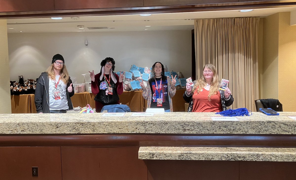 It. Has. Begun.
The #AnimeDallas2024 Registration desk is open for business! Stop by for your passes and any information you might need. Our full schedule is available on our website (link in Bio). Can't wait to see y'all soon!
#AnimeDallas #anime