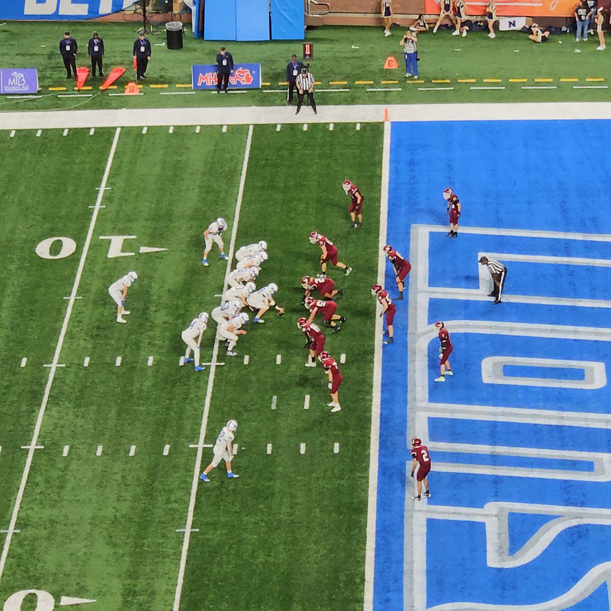 Snooze2you's tweet photo. End of 3rd. Beal City 29, Riverview Gabriel Richard 14. #Division8 #mhsaafb https://t.co/Z2r62OaSwe