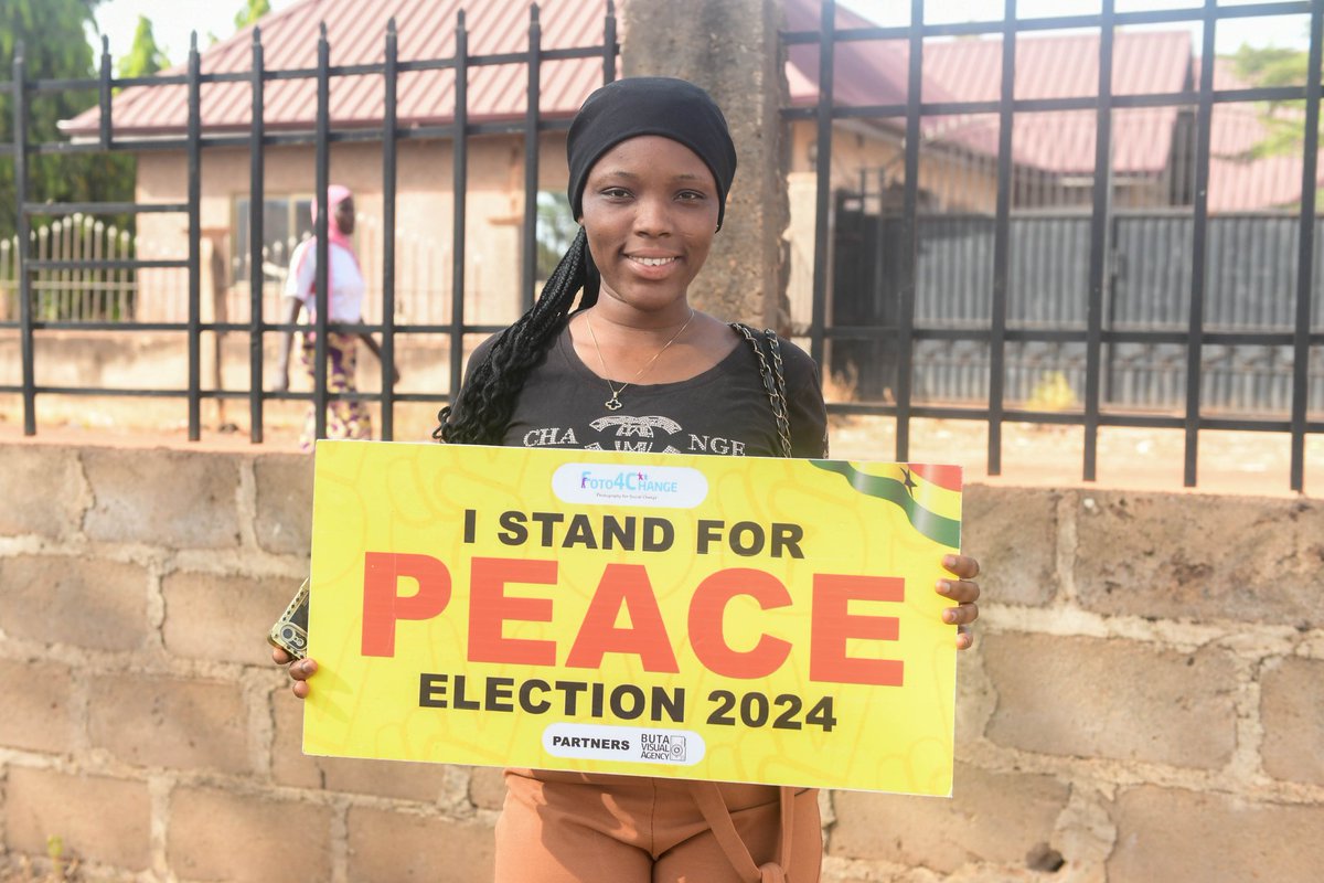 My name is Firdaus, a Muslim from northern Ghana. As we approach the 2024 elections, let’s choose peace over violence and unity over division. Our votes should build Ghana, not break it. Together, we can ensure a brighter, peaceful future.

Photo credit - Samuel Yayra Banahene