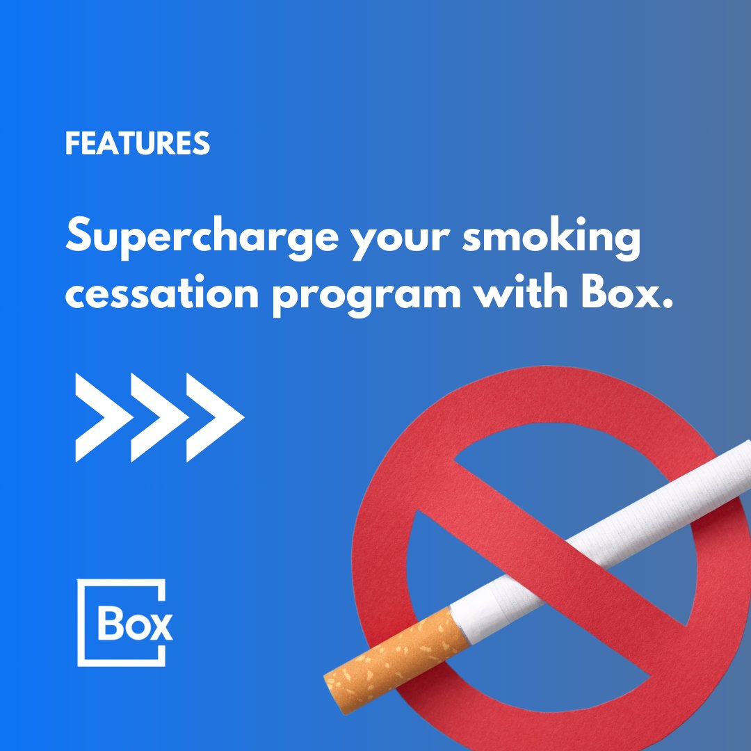 BoxLabsSoftware's tweet photo. Do you have a smoking cessation program in place at your pharmacy? Box can help with that! Our powerful system can help you supercharge your smoking cessation program, slashing the administrative burden for your team. Interested? Get in touch today! 🚭 ⁠

#SmokingCessation https://t.co/ujMLe7hXIa