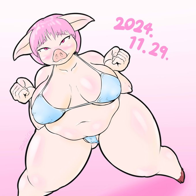#いい肉の日 #メスケモ
ぶたさん 