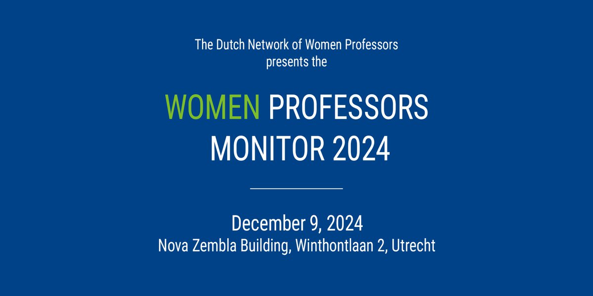 Just over a week until the presentation of the 2024 Monitor. Join moderator Esther Thole and profs. Frank Dobbin (Harvard), Ruth Müller (TU Munich), Casper van den Berg (UNL) &amp; LNVH Chair Yvonne Benschop in the discussions on the outcomes. 

Register now: tinyurl.com/yfen45y2