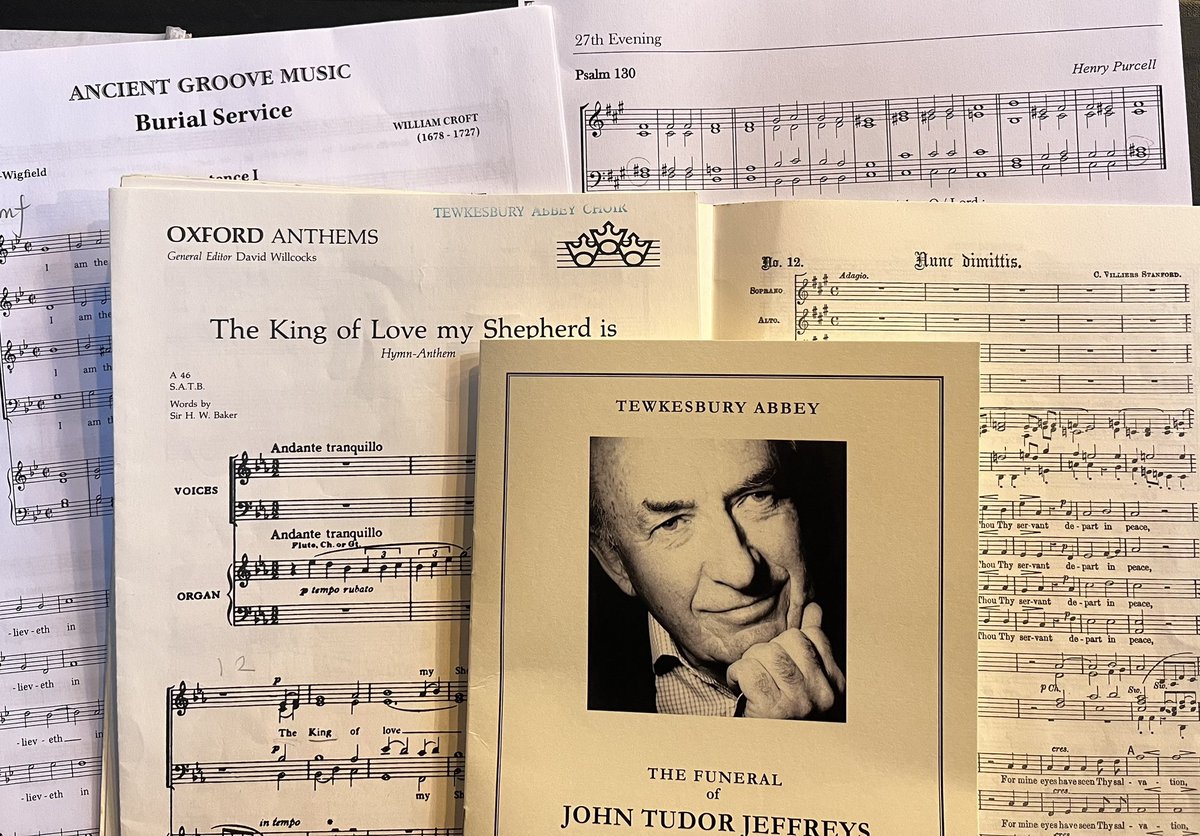 Singing in a choir is about more than just making music. It’s about fun, friendship and fellowship; it’s about love, laughter - and tears. Today 37 of the Abbey Choir sent a much-loved member of our choir on his final journey. Sing with the heavenly hosts, John.