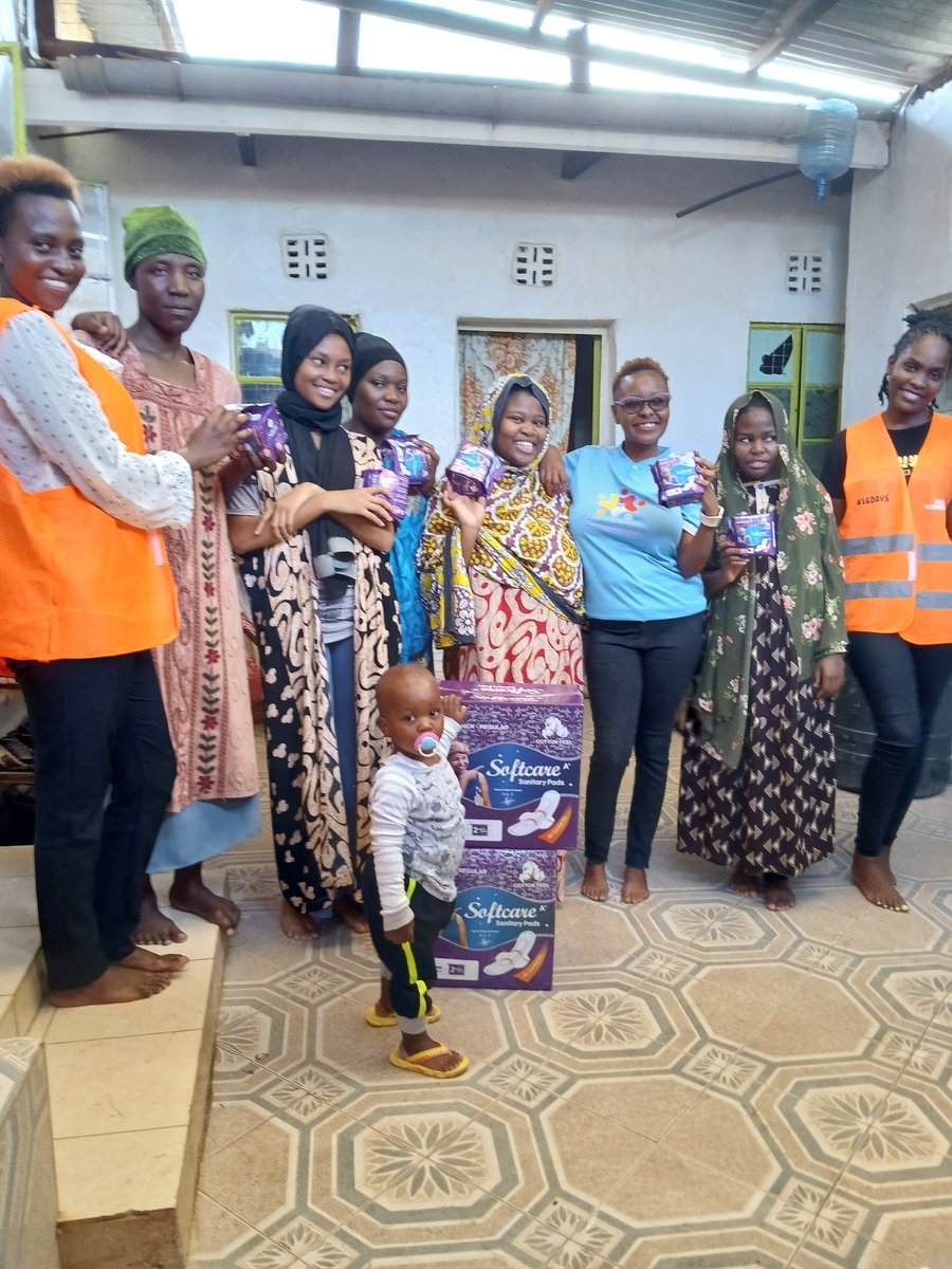 We are happy to have conducted sanitary towels distribution at Majengo area Kitui County  as we continue to celebrate the 16 days of activism
