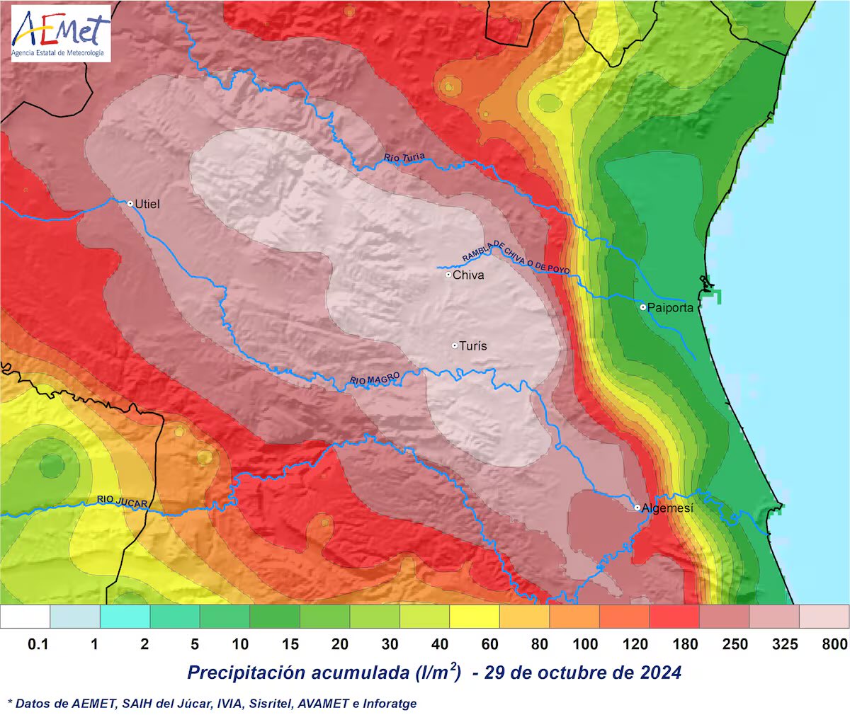 Informe preliminar de la <a href="/AEMET_Esp/">AEMET</a> sobre la dana de Valencia:  un “episodio extraordinario” que dejó “acumulados históricos” elpais.com/espana/2024-11… vía <a href="/el_pais/">EL PAÍS</a>