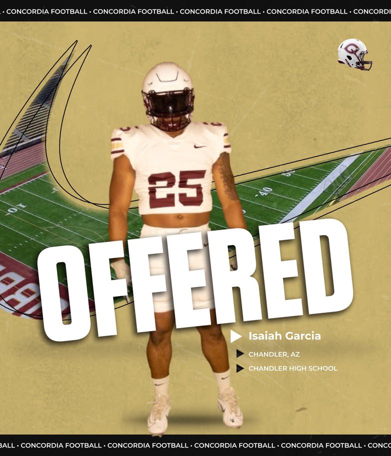 Isaiah Garcia (@isaiahgarcia60) on Twitter photo After a great conversation with <a href="/KCBakk31/">Kyle Bakken</a> I am blessed to receive an offer! <a href="/Samumafua69/">Coach Sam mafua</a> <a href="/CoachhZoe/">CoachZoe</a> <a href="/GarretsonRick/">Coach G</a> <a href="/GametimeRC/">Gametime Recruiting & Consulting</a> <a href="/CodyTCameron/">Cody Cameron</a> <a href="/AZHSFB/">ArizonaVarsity.com 🔥PREPS🔥</a> <a href="/MG_Underwood/">Coach Mike Underwood</a> After a great conversation with <a href="/KCBakk31/">Kyle Bakken</a> I am blessed to receive an offer! <a href="/Samumafua69/">Coach Sam mafua</a> <a href="/CoachhZoe/">CoachZoe</a> <a href="/GarretsonRick/">Coach G</a> <a href="/GametimeRC/">Gametime Recruiting & Consulting</a> <a href="/CodyTCameron/">Cody Cameron</a> <a href="/AZHSFB/">ArizonaVarsity.com 🔥PREPS🔥</a> <a href="/MG_Underwood/">Coach Mike Underwood</a>