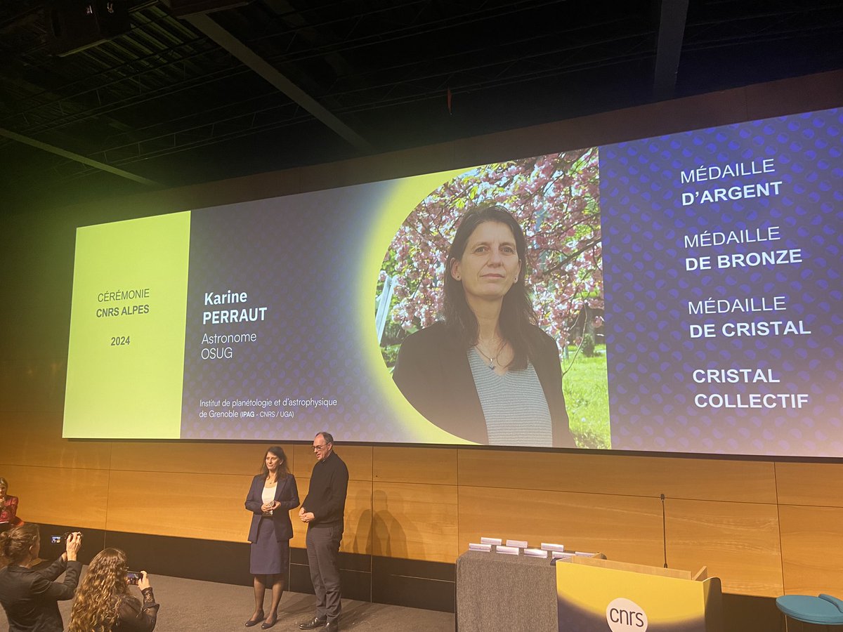 #Distinctions 🏅// Une très belle moisson de médailles pour la Délégation Alpes du CNRS cette année en écho aux JO 2O24 ! 
4 Médailles de Bronze 🥉
2 Médailles d’Argent🥈 
2 Cristals dont 1 collectif 💎
👏👏Félicitations à toutes les lauréates et lauréats de nos laboratoires ! 💪