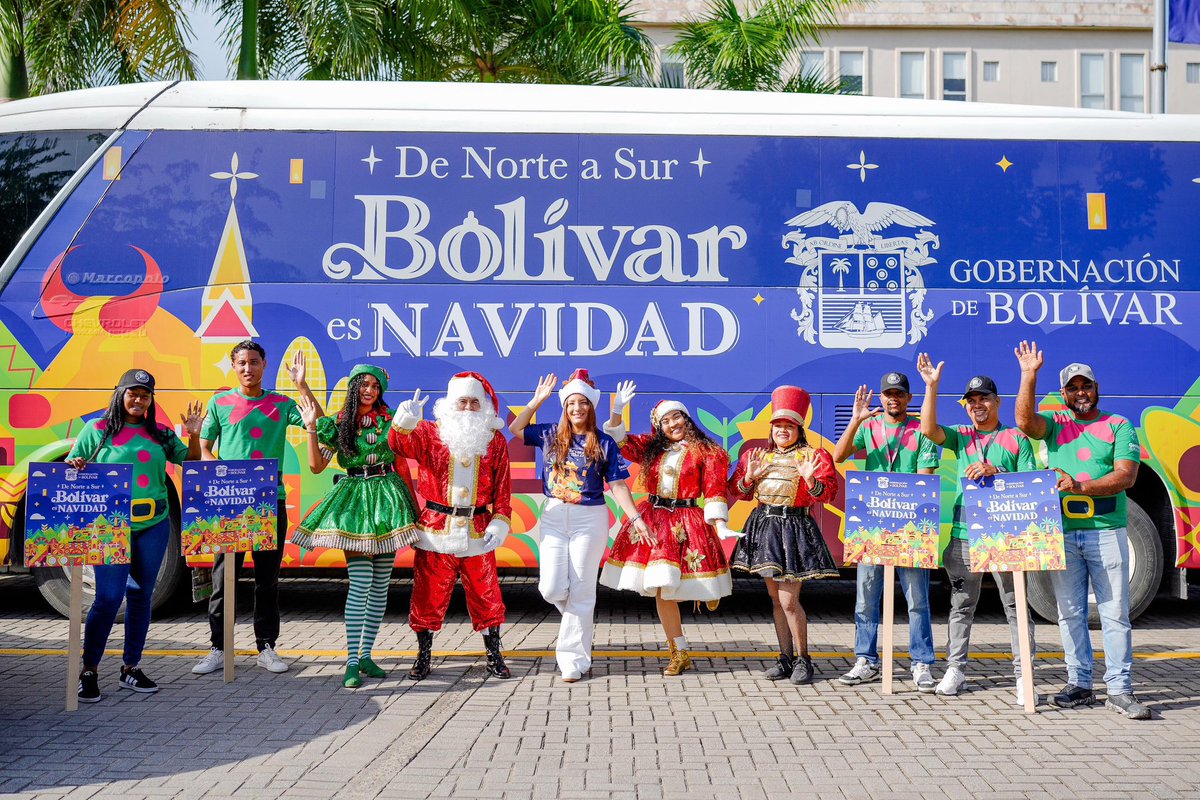 YamilHAranaP's tweet photo. Nuestras caravanas navideñas comienzan este domingo a llevar alegría y regalos a los municipios, corregimientos de Bolívar y barrios de Cartagena. Serán 15 actividades en total. Comenzamos en San Pablo, sur de Bolívar, y recorreremos la geografía del departamento.
Prepárense, que viviremos una Navidad inolvidable.