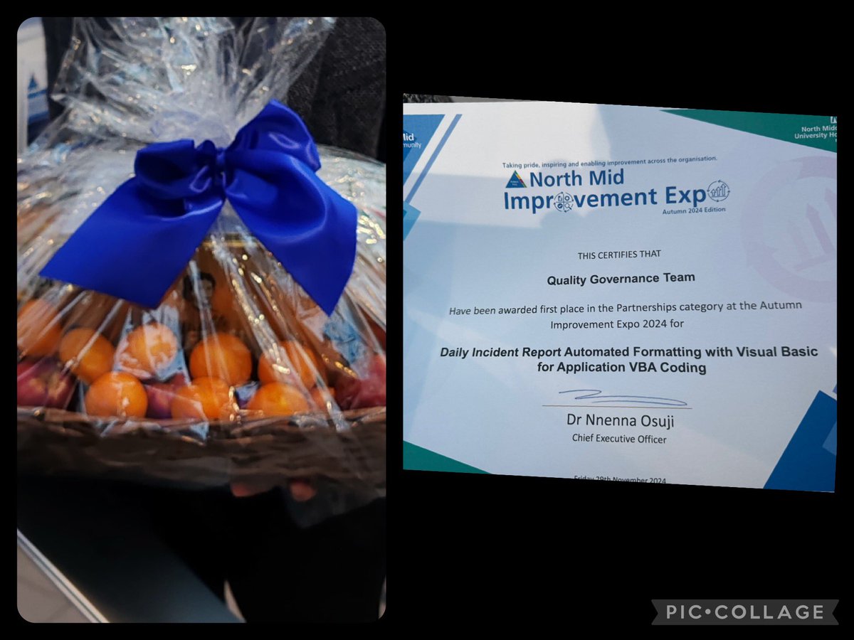 Lana Jones-Sandy (@ljsan1) on Twitter photo Really proud of Nancy James Divisional Governance Officer Governance team for leading this project . 1st place in the partnership category ππΎππΎ<a href="/NM_Improvement/">NMUH Patient First Team</a> @NorthMidNHS Really proud of Nancy James Divisional Governance Officer Governance team for leading this project . 1st place in the partnership category ππΎππΎ<a href="/NM_Improvement/">NMUH Patient First Team</a> @NorthMidNHS
