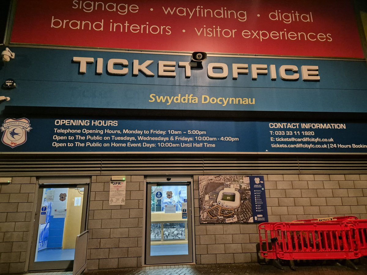 IrelandSLO's tweet photo. Tickets are on sale from this ticket office between gates 2 & 3. They do sell to Irish fans. #WALIRL #COYGIG https://t.co/66cvfGLwKC