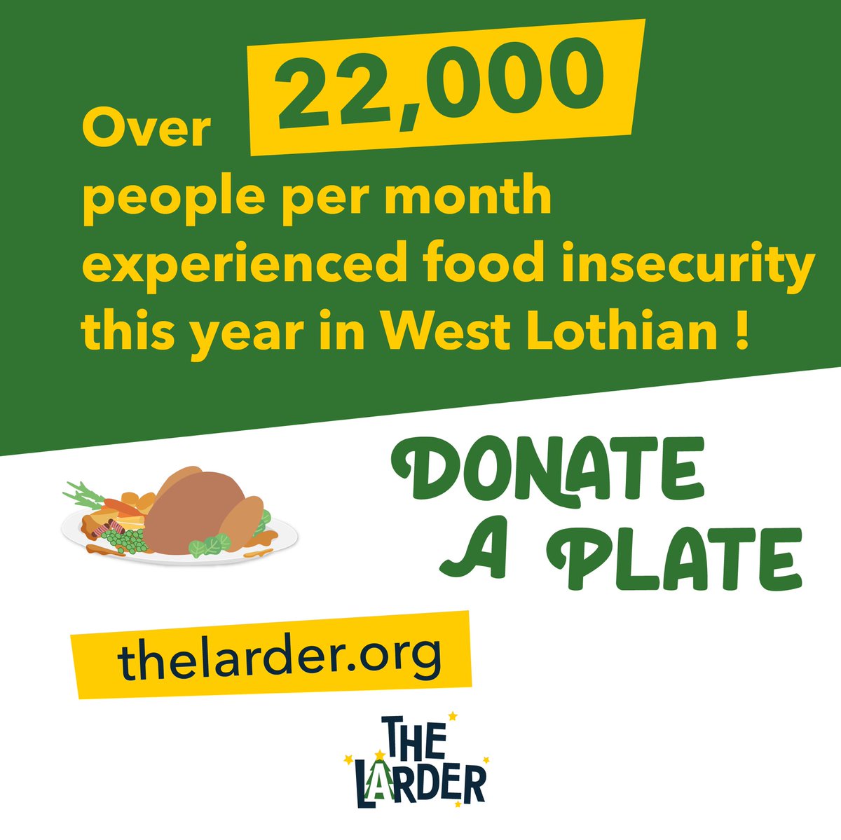 The Larder (@lardertraining) on Twitter photo Donations have been rolling in for our Christmas fundraiser, thanks to all who have supported so far, but we’re still a LOONG way from our target! 
Could you give generously and support Donate a Plate?
Find out more: thelarder.org/support-us/chr… Donations have been rolling in for our Christmas fundraiser, thanks to all who have supported so far, but we’re still a LOONG way from our target! 
Could you give generously and support Donate a Plate?
Find out more: thelarder.org/support-us/chr…