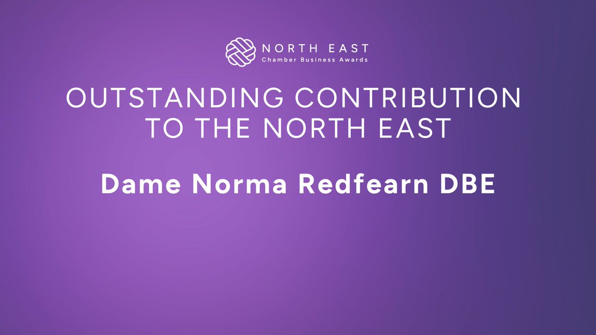 The award for Outstanding Contribution to the North East goes to...

North Tyneside Mayor Dame @Norma4Mayor DBE

for her dedication to public service and tireless commitment to the North East! ✨