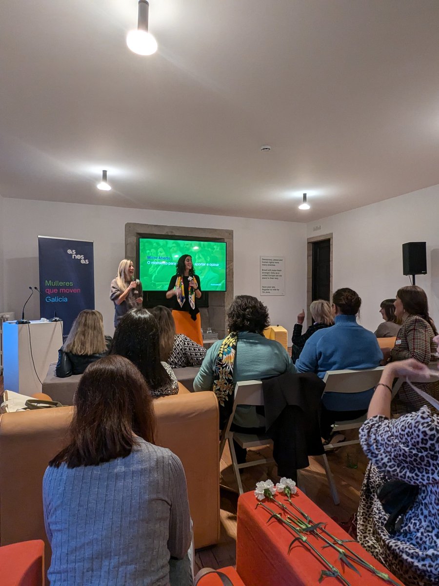 Unha sorte ter en Galicia un evento do nivel de #asnosas24 Sempre grazas ao  empurre inesgotable de <a href="/carmenpumarinho/">Carmen Pumariño</a>