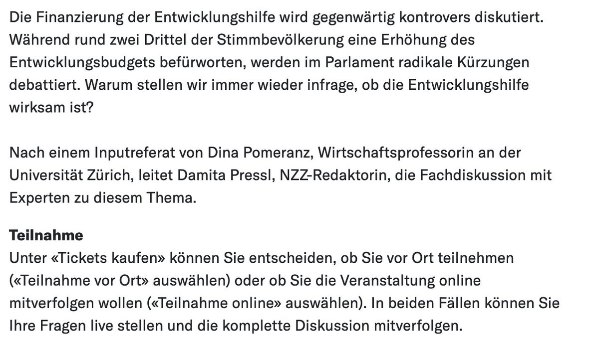 Dina D. Pomeranz 🟣 (@dinapomeranz) on Twitter photo Es war spannend, auf dem <a href="/NZZ/">NZZ</a> live Podium mit @sabinbieri und <a href="/NoraKronig/">Nora Kronig</a> über globale Armutsreduktion, Entwicklungszusammenarbeit und "Weltverbesserung" zu diskutieren. Es war spannend, auf dem <a href="/NZZ/">NZZ</a> live Podium mit @sabinbieri und <a href="/NoraKronig/">Nora Kronig</a> über globale Armutsreduktion, Entwicklungszusammenarbeit und "Weltverbesserung" zu diskutieren.