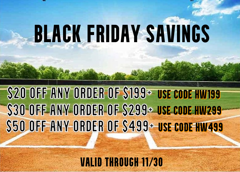 HittingWorld's tweet image. Black Friday Sale is Live! Save Up To $50 hittingworld.com