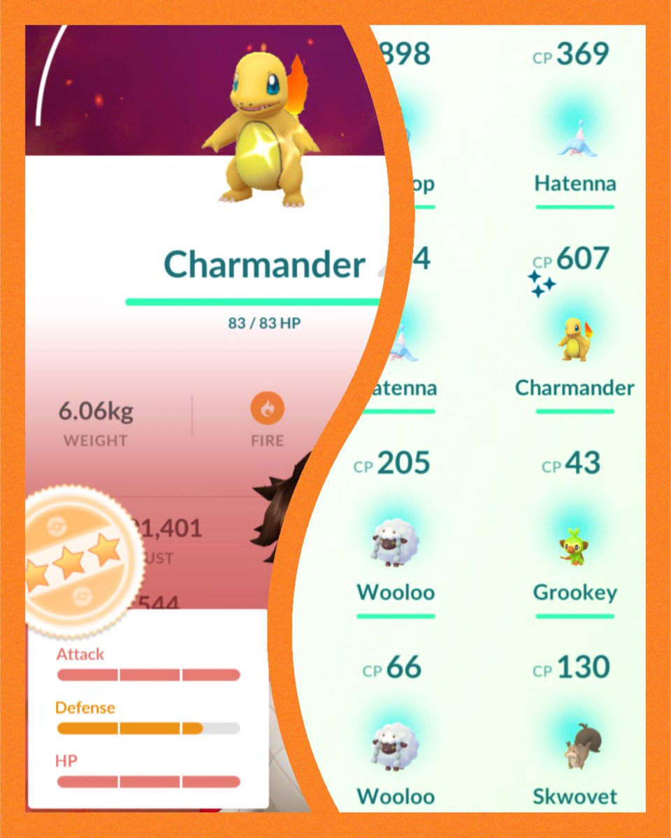 KamikeoPoGo's tweet photo. ✨#ShinyGRIMER✨
✨#ShinyCHARMANDER✨
✨🍀 #PokemonStorage clear. #PokemonGoPlus worked overtime last night! 🍀✨ 🤩
... 👊🏾🐻 GRIND!
#ShinyPokemon #GRIMER #CHARMANDER #ShinyGameIsStrong #OnlyMatterOfTime #ShinyHunter #PokemonGo #PokemonGoApp https://t.co/ZBNkMsDyuS