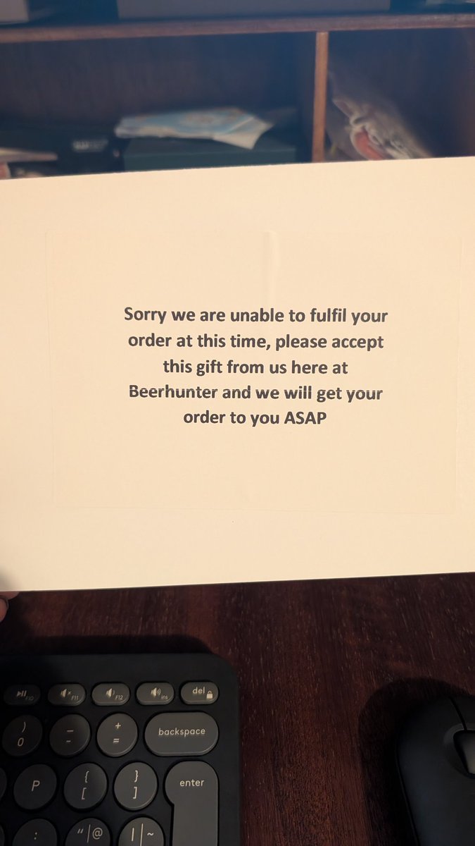 So I spend £40 and this is what I get. This is not on <a href="/beerhunteruk/">Beer Hunter</a>. I'll have my money back please