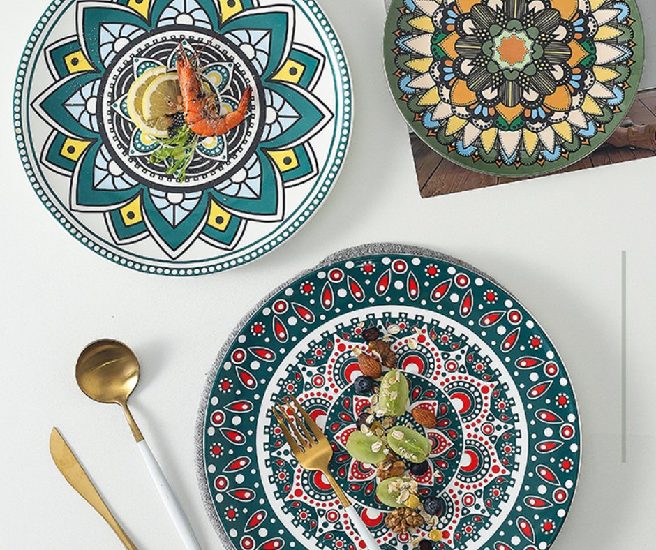 StyleMyRoom's tweet image. Elevate your dining experience with the allure of Moroccan culture  -  perfect for serving appetizers, desserts, or as a decorative accent in your home

SHOP NOW stylemyroom.com.au

#moroccandesign #ceramicplate #ceramicproducts #ceramicplatesart #moroccanceramics