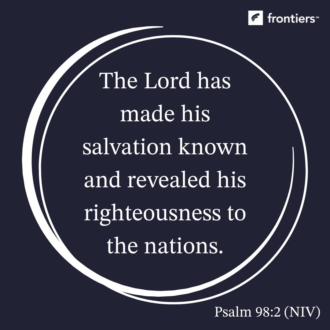 frontiers_usa's tweet image. The Gospel is open to all; the most respectable sinner has no more claim on it than the worst.
— Martyn Lloyd-Jones

#AllPeoples #missions #reachthenations