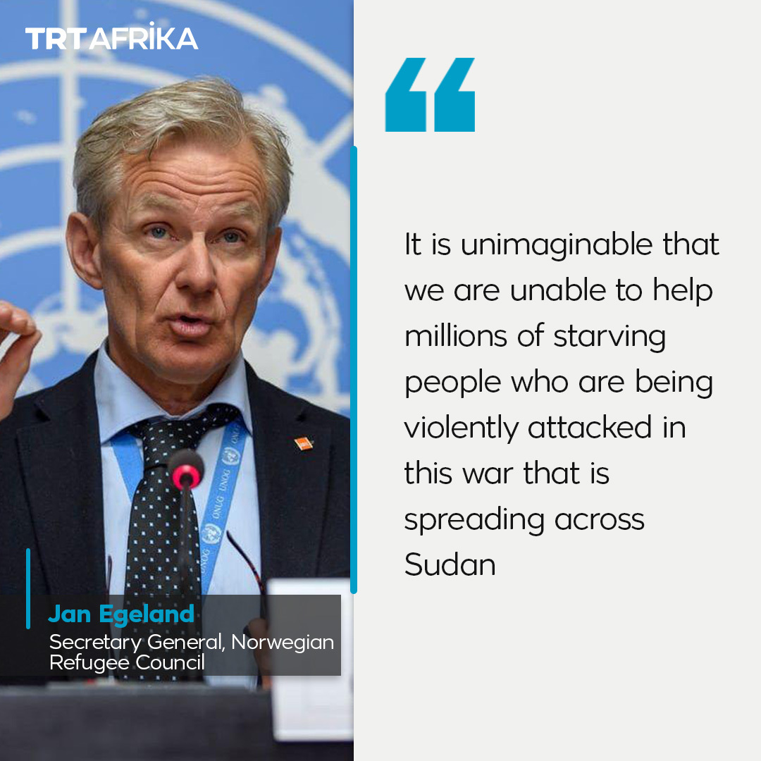 trtafrika's tweet photo. The human cost of the ongoing conflict in Sudan has slipped almost unnoticed as global geopolitics dominates headlines and the public mind space.

Aid agencies have described it as "the world's largest humanitarian crisis"
 
https://t.co/A35XPzFev2 https://t.co/mjvyFhxwv8