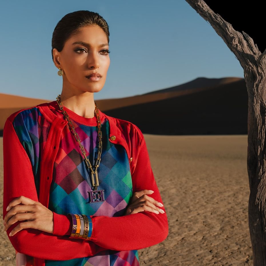kendam_com's tweet image. Escada Fall Winter 2024-2025 Campaign with Pritika Swarup shot by Ingo Brack kendam.com/news/campaigns…

#Escada #FW24 #ÅW24 #Campaigns #Fashion #Kendam