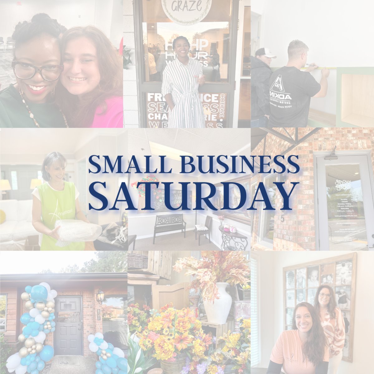 cfcreative901's tweet image. Tomorrow is Small Business Saturday! Celebrate by showing your support for our incredible clients—whether you're partnering with them or simply stopping by. Let’s come together to support our local businesses—not just today, but every day—to help the 901 thrive! 💙